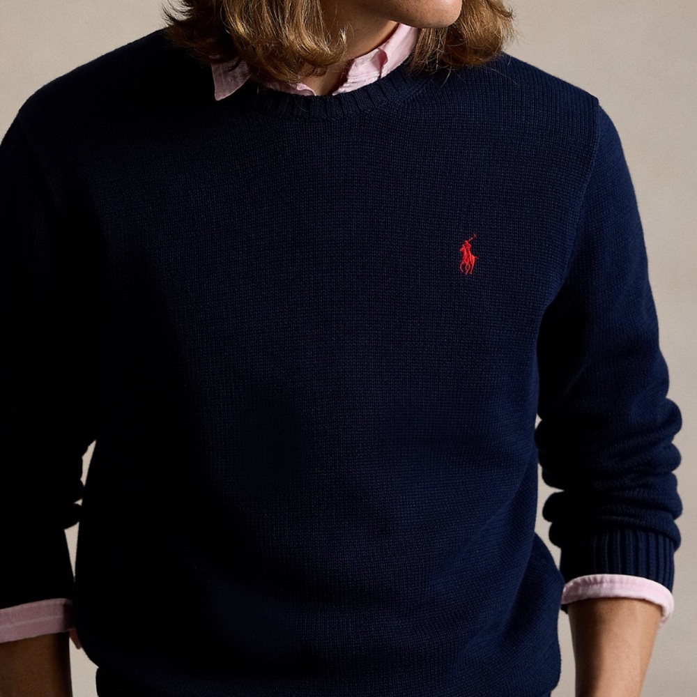 Ralph Lauren Dark Blue Crewneck Sweater